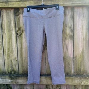 Prana Chakara Capri Legging‎ Heather Gray Size Medium